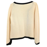 Chanel 2002 Cardigan White #42