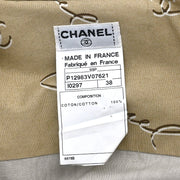 Chanel 1999 Blouse Shirt Beige #38