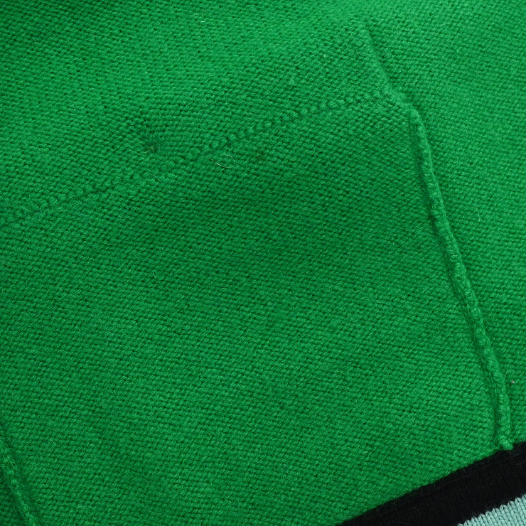 Chanel 1994 Ensemble Cardigan Top Green #42