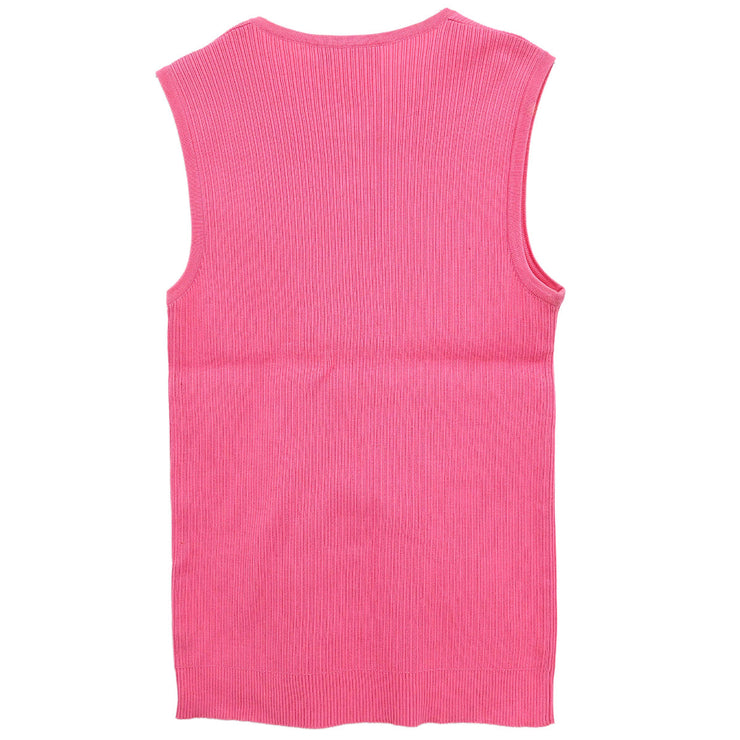 Chanel 1997 Sleeveless Top Pink #40