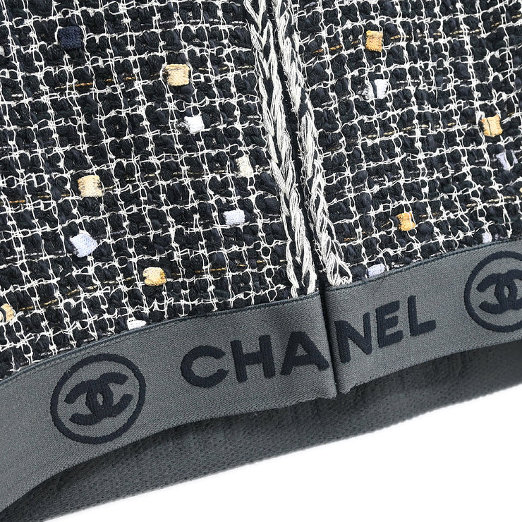 Chanel 2006 Setup Suit Jacket Skirt Black #36