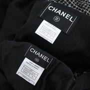 Chanel 2006 Setup Suit Jacket Skirt Black #36