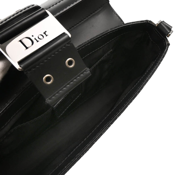 Christian Dior 2003 Black Street Chic Trotter Handbag