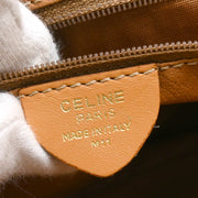 Celine Brown Macadam Shoulder Bag