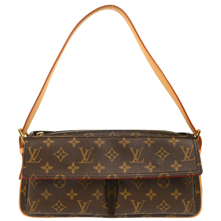 Louis Vuitton 2004 Monogram Viva Cite MM Handbag M51164