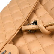 Chanel 2004-2005 Beige Calfskin Cambon Ligne Handbag