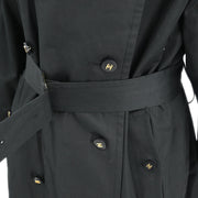 Chanel Trench Coat Black