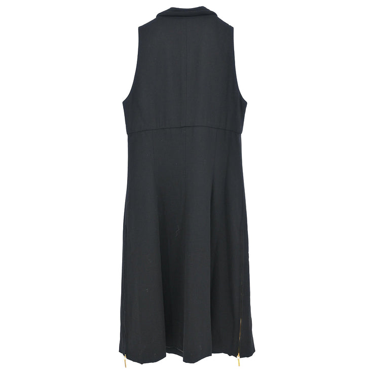 Chanel Sleeveless Dress Black #40