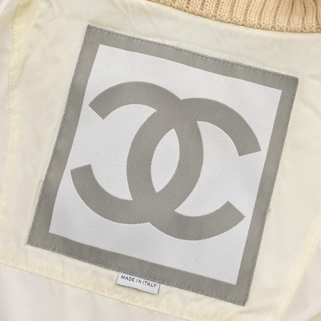 Chanel 2000 Sport Line Zip Up Jacket White #40 – AMORE