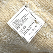 Chanel 1996 Collarless Jacket Beige #36