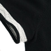 Chanel 2004 Short Sleeve Sweater Top Black #40