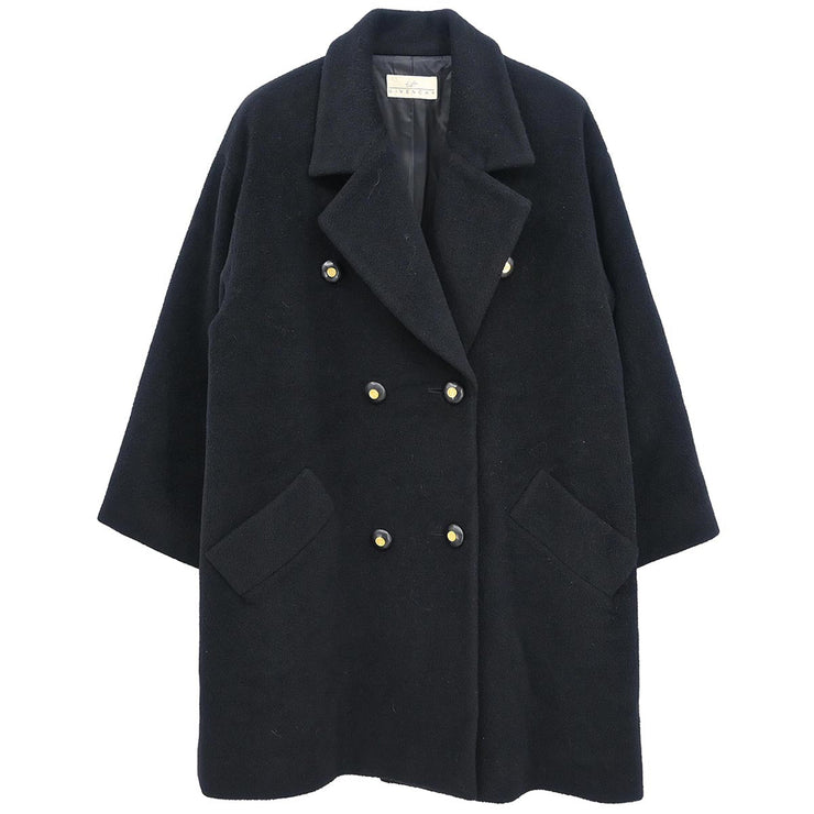 Givenchy Double Breasted Coat Black #9