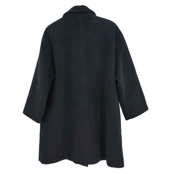 Givenchy Double Breasted Coat Black #9