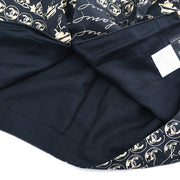 Chanel 2006 Skirt Black Beige #38