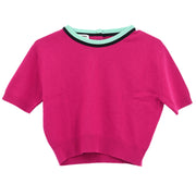 Chanel Ensemble Cardigan Top Pink