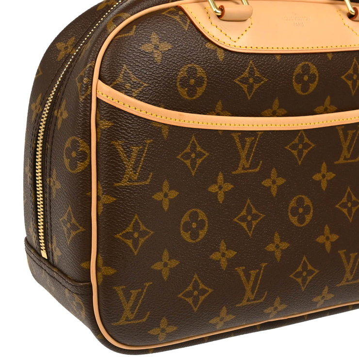 Louis Vuitton 2004 Monogram Trouville Handbag M42228