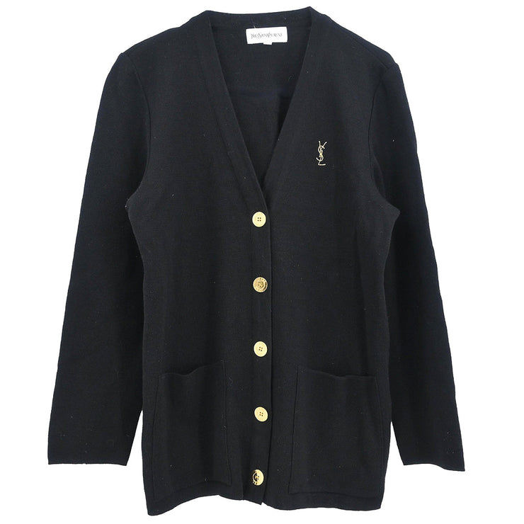 Yves Saint Laurent Cardigan Black #L