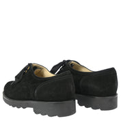 Chanel * Black Suede Shoes Sneakers #37 1/2