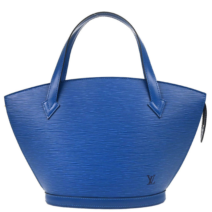 Louis Vuitton 1997 Blue Epi Saint Jacques Tote Handbag M52275