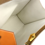 Hermes * 1989 White Sac Himalaya Handbag