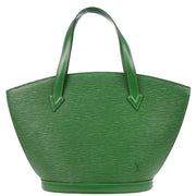 Louis Vuitton 1996 Green Epi Saint Jacques Tote Handbag M52274