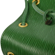 Louis Vuitton 1995 Green Epi Noe Drawstring Shoulder Bag M44004