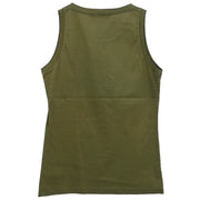 Yves Saint Laurent Sleeveless Top Khaki #S