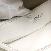 Chanel 2008-2009 White Caviar Handbag