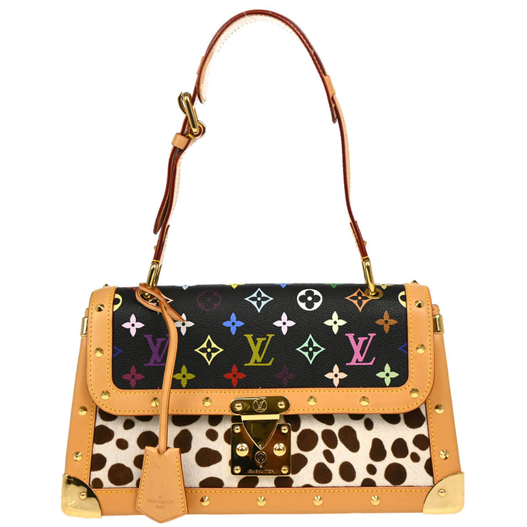 Louis Vuitton 2003 Monogram Multicolor Sac Dalmatian Handbag M92825