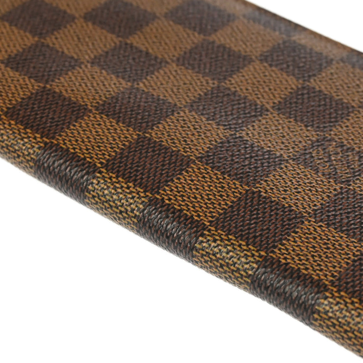 Louis Vuitton 2007 Damier Portefeuille Brazza Long Wallet N60017