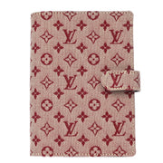 Louis Vuitton 2001 Monogram Mini Agenda PM Notebook Cover R20912 Small Good