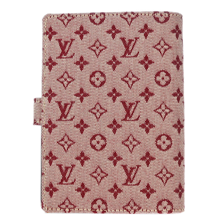 Louis Vuitton 2001 Monogram Mini Agenda PM Notebook Cover R20912 Small Good