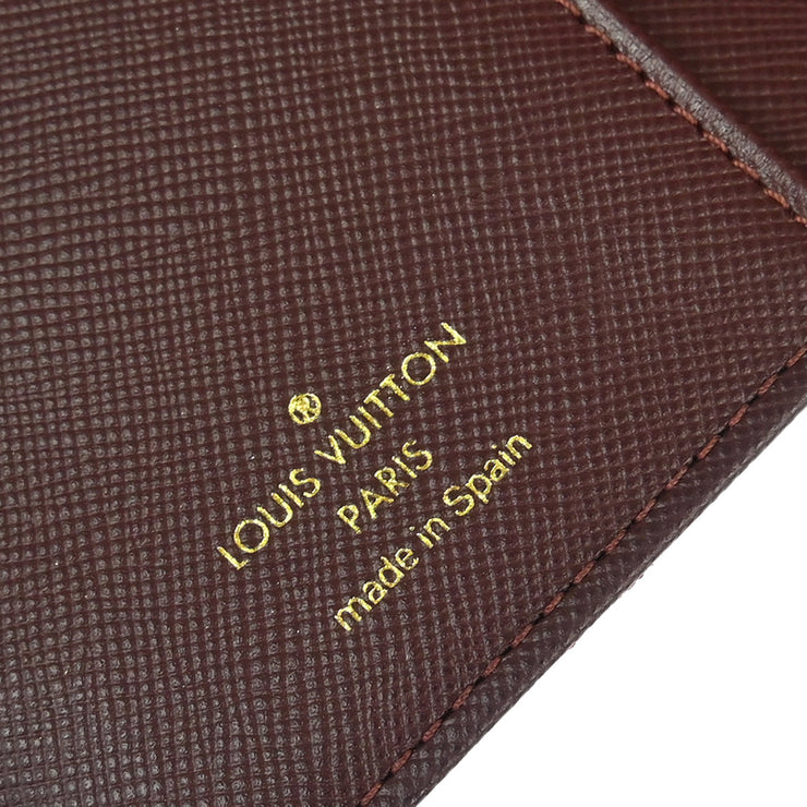 Louis Vuitton 2001 Monogram Mini Agenda PM Notebook Cover R20912 Small Good