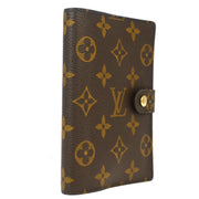 Louis Vuitton 2003 Monogram Agenda PM Notebook Cover R20005 Small Good