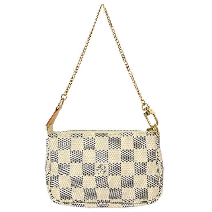 Louis Vuitton 2007 Damier Azur Mini Pochette Accessoires N58010