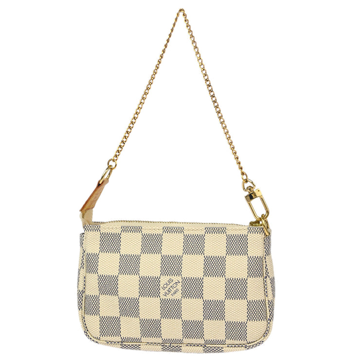 Louis Vuitton 2007 Damier Azur Mini Pochette Accessoires N58010