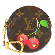 Louis Vuitton Cherry Porte Monnaie Rond Coin Case Wallet M95043