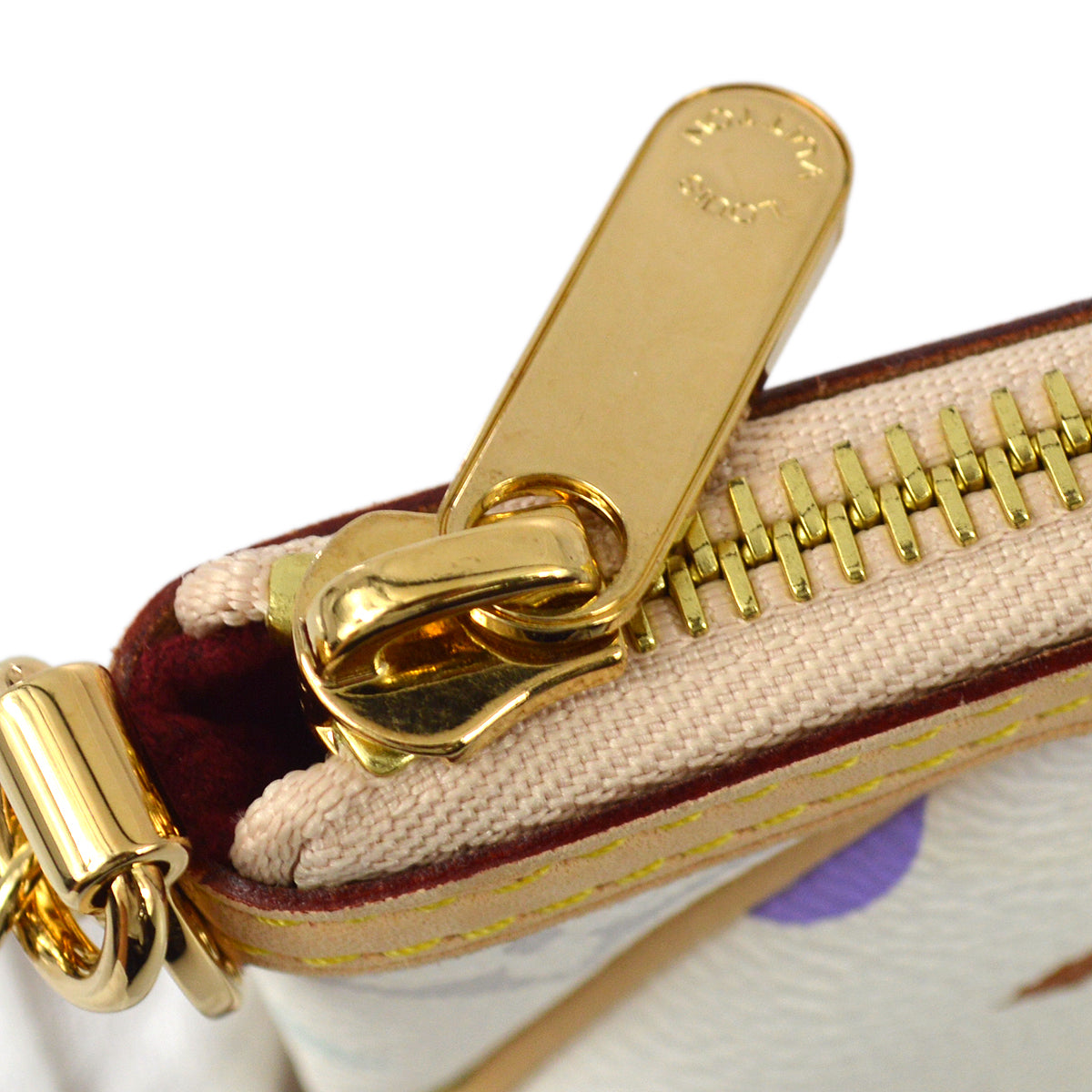 Louis Vuitton Multicolor Pochette Milla MM Handbag M60096