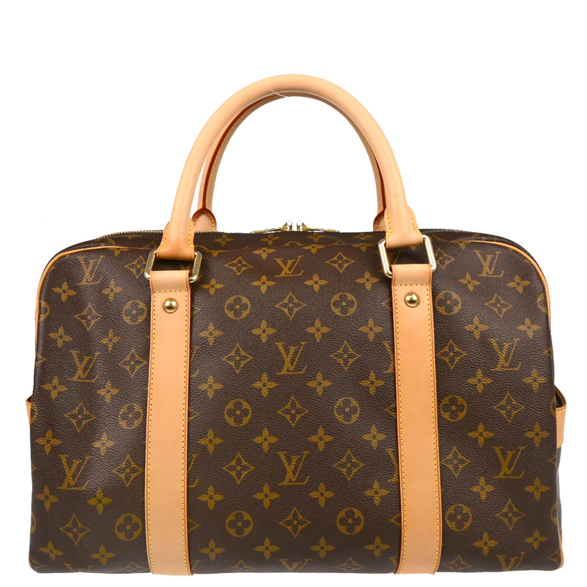 Louis Vuitton 2011 Monogram Carryall Duffle Bag M40074
