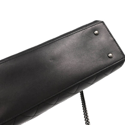 Chanel 2016-2017 Black Lambskin Urban Luxury 2way Handbag