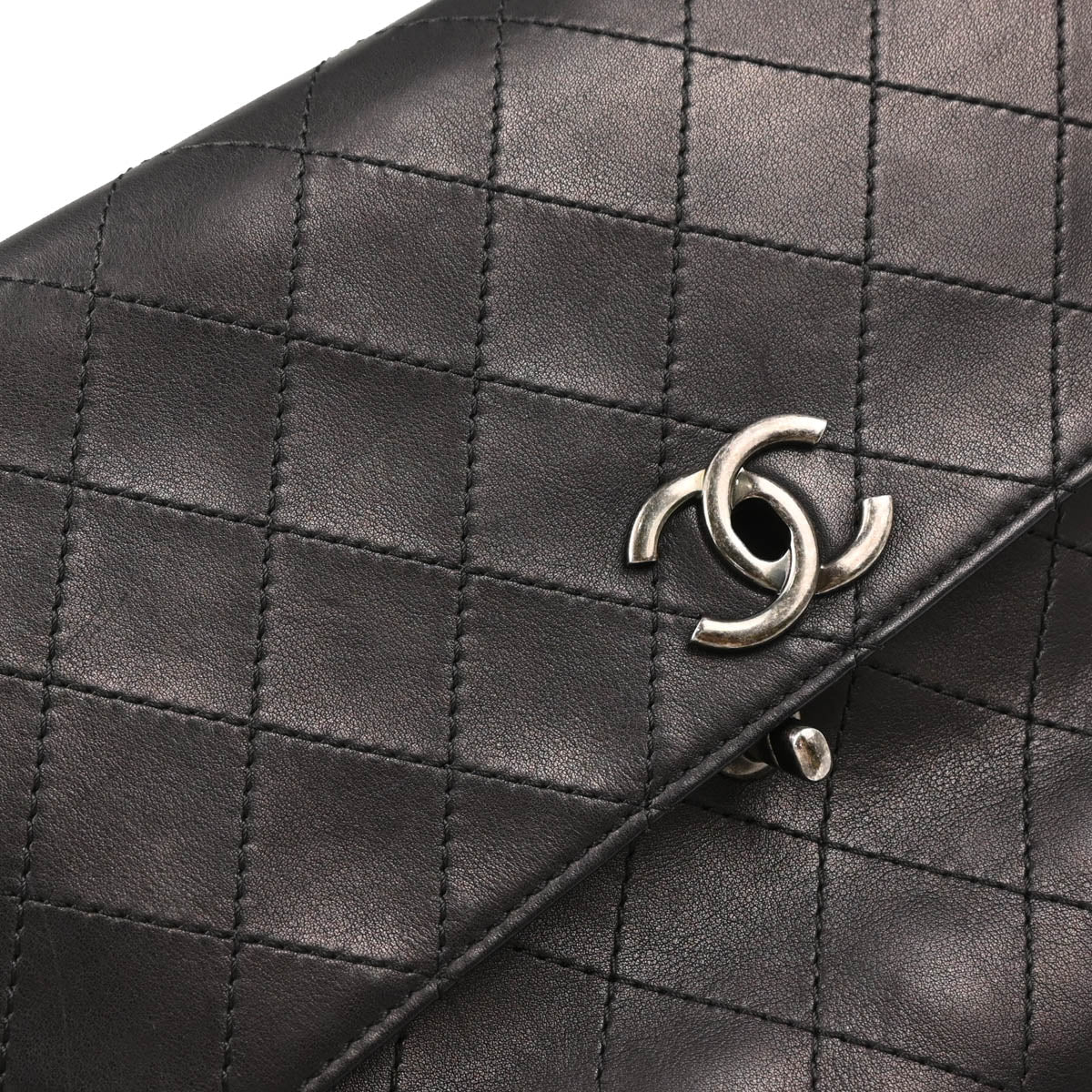 Chanel 2016-2017 Black Lambskin Urban Luxury 2way Handbag