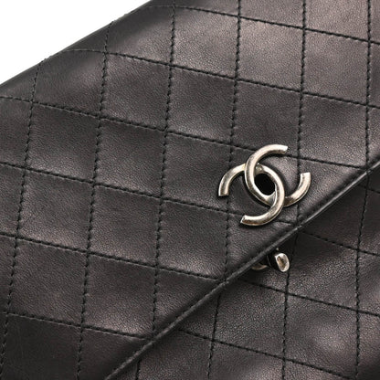 Chanel 2016-2017 Black Lambskin Urban Luxury 2way Handbag