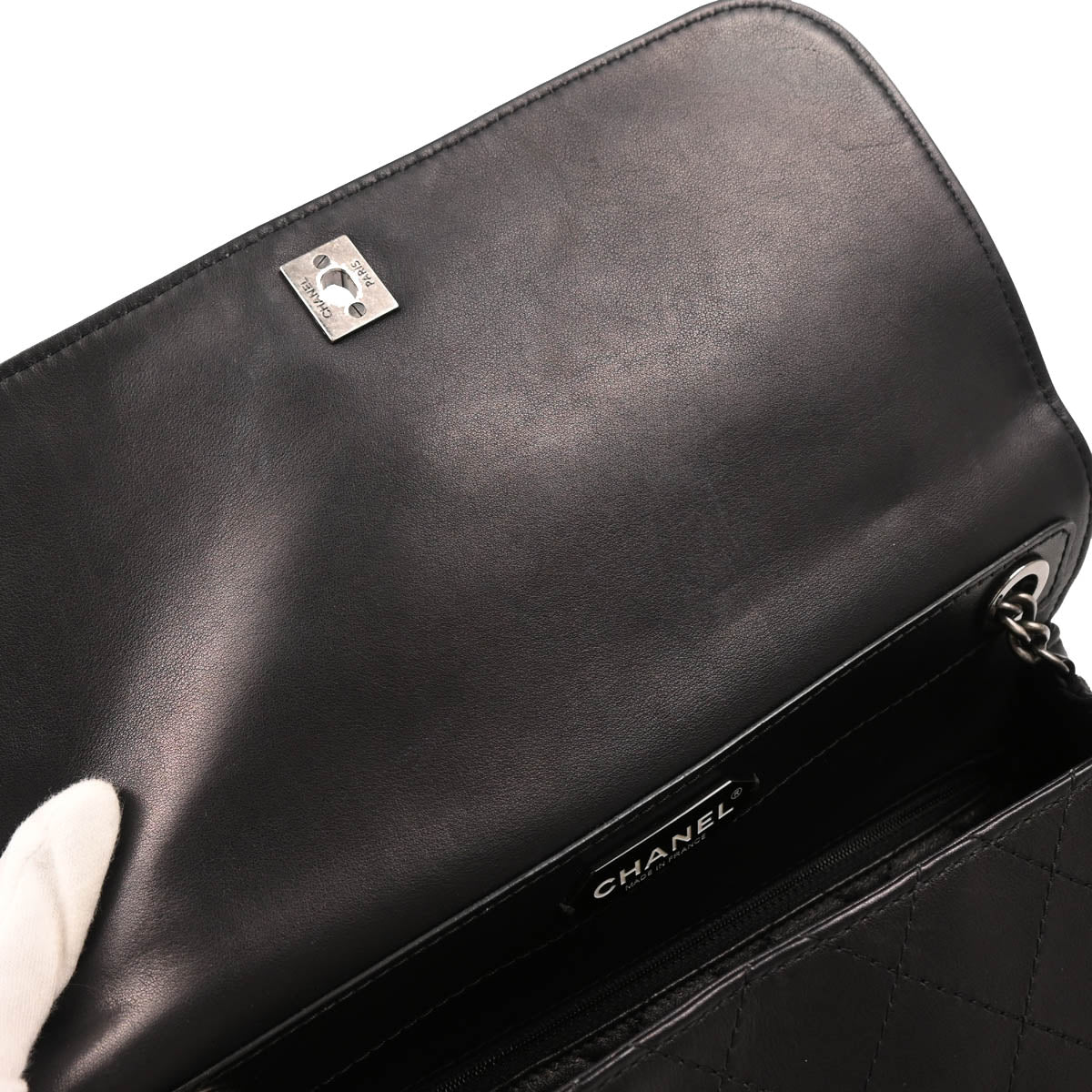 Chanel 2016-2017 Black Lambskin Urban Luxury 2way Handbag