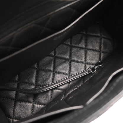 Chanel 2016-2017 Black Lambskin Urban Luxury 2way Handbag