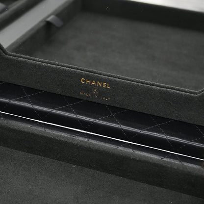 Chanel * 2019 Black Lambskin Jewelry Box