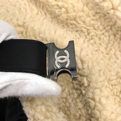 Chanel 2018-2019 White Black Wool Nylon 2way Backpack