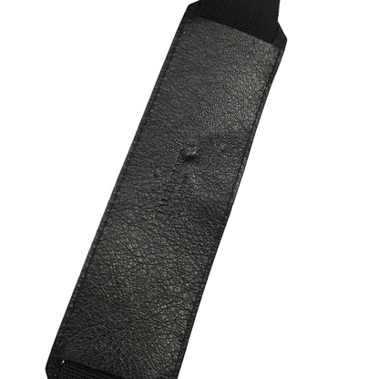 Balenciaga Black Leather Messenger Shoulder Bag