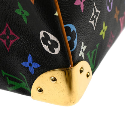 Louis Vuitton 2011 Black Monogram Multicolor Speedy 40 Handbag M93217