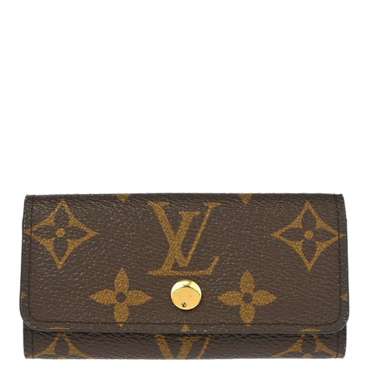 Louis Vuitton Monogram Multicles 4 Key Case M62631 Small Good