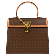 Celine Brown Macadam Handbag